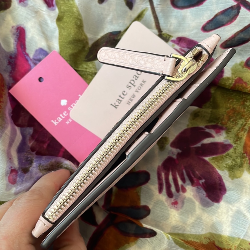 Brand New Kate Spade Genuine Leather Slim Bifold Jackson Wallet - Picture 6 of 15